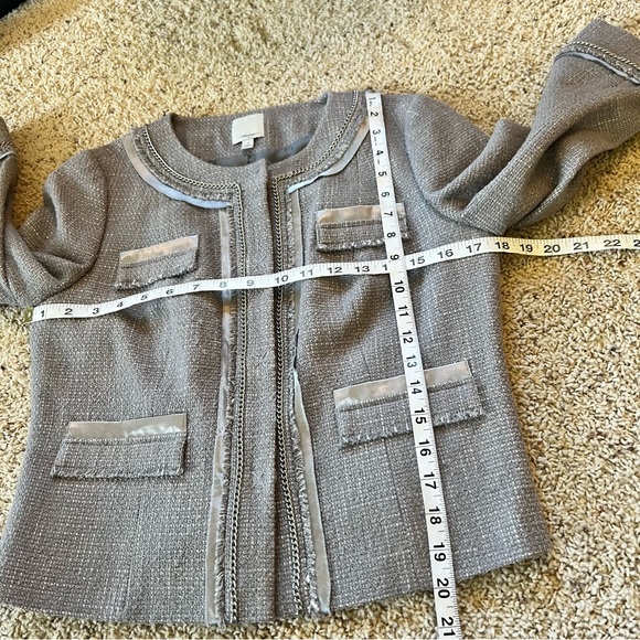 HALOGEN < Nordstroms > Tweed Embellished Crop Blazer - Picture 13 of 13